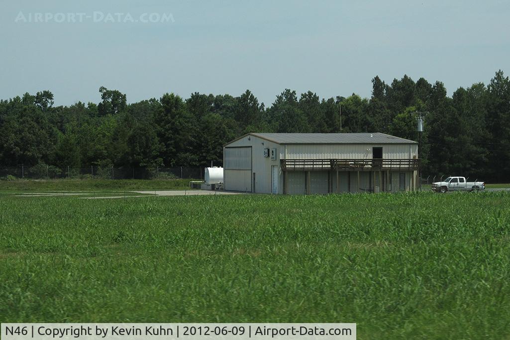 U S Heliport (N46) - Seen from near the road. 