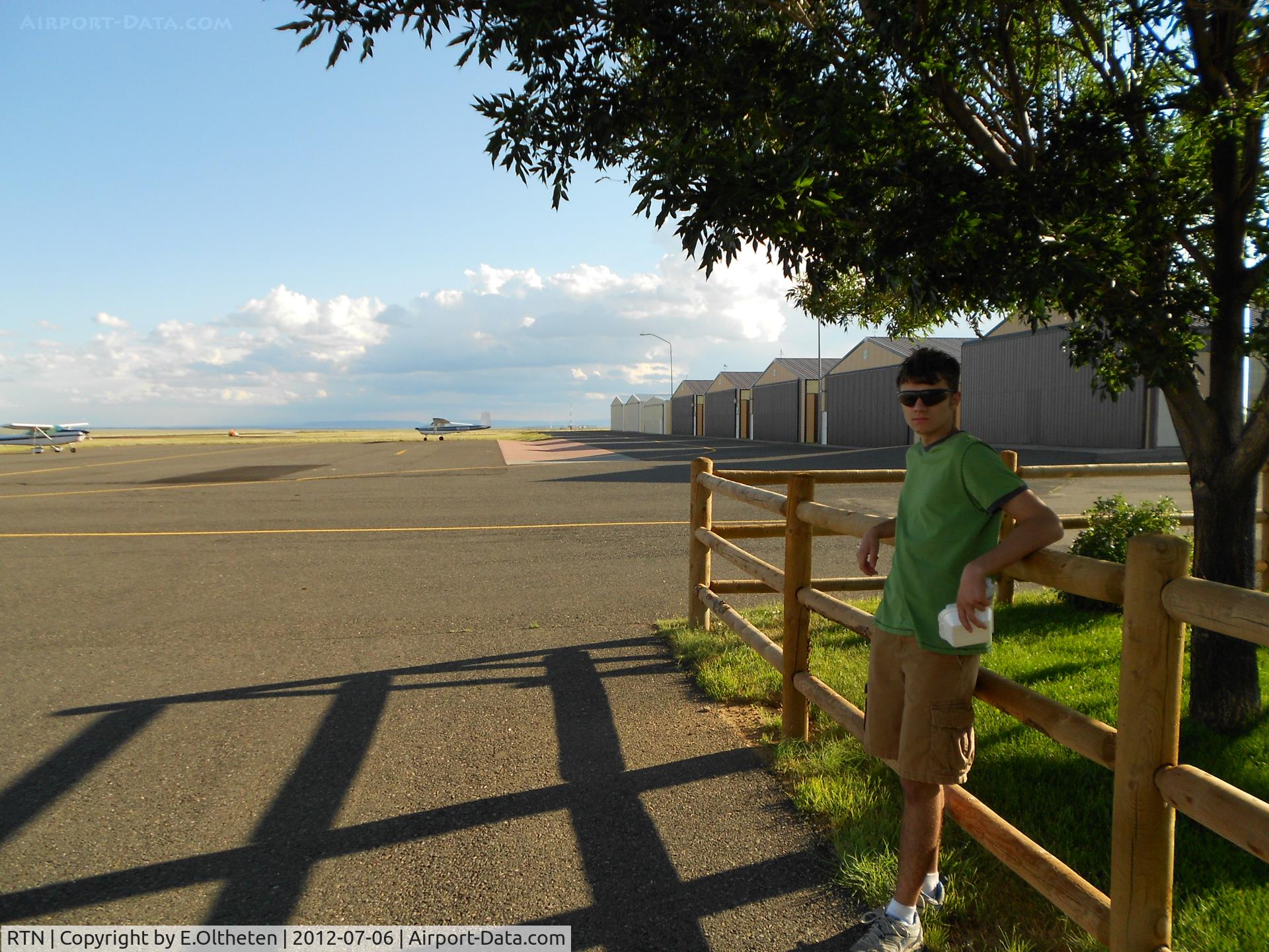Raton Muni/crews Field Airport (RTN) - Enjoying the views at Raton Municipal Airport 