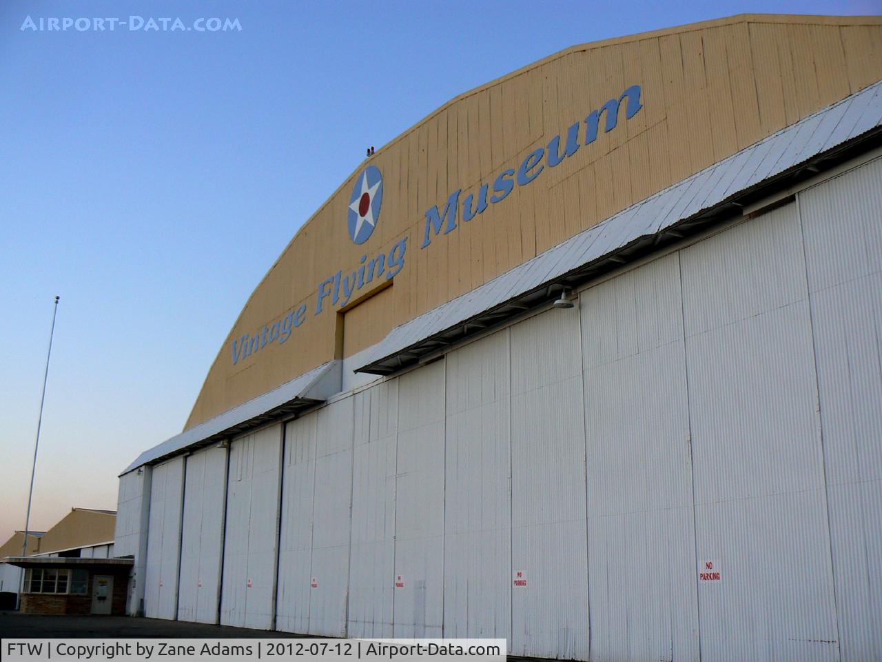 Fort Worth Meacham International Airport (FTW) - Sunset over the Vintage Flying Museum