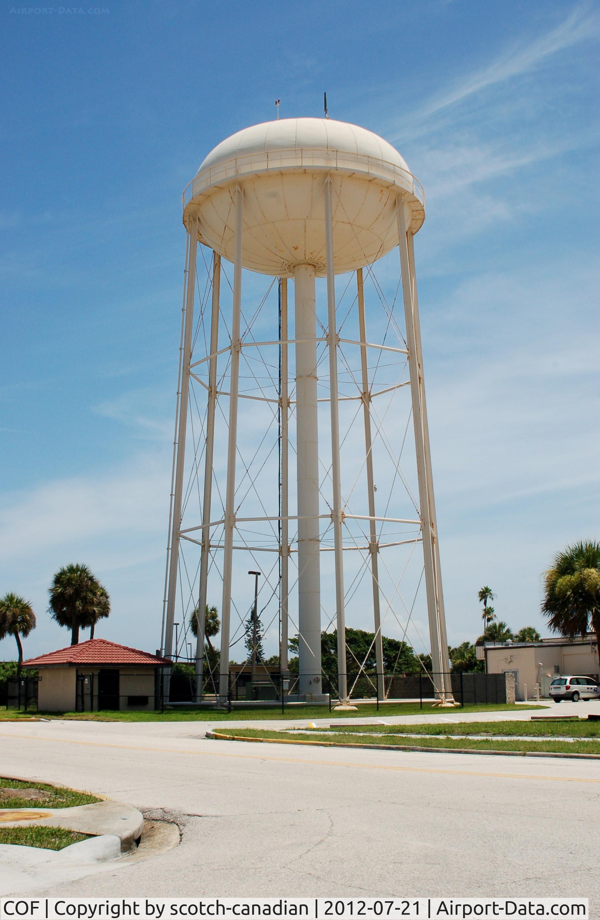 Patrick Afb Airport (COF) - Water Tank at Patrick Air Force Base, FL