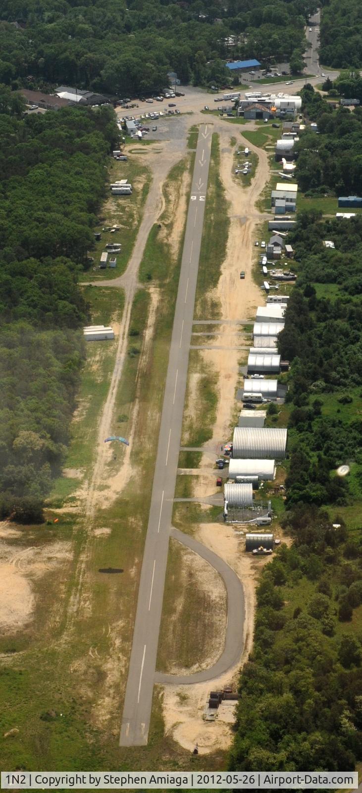 Spadaro Airport (1N2) - Looking South