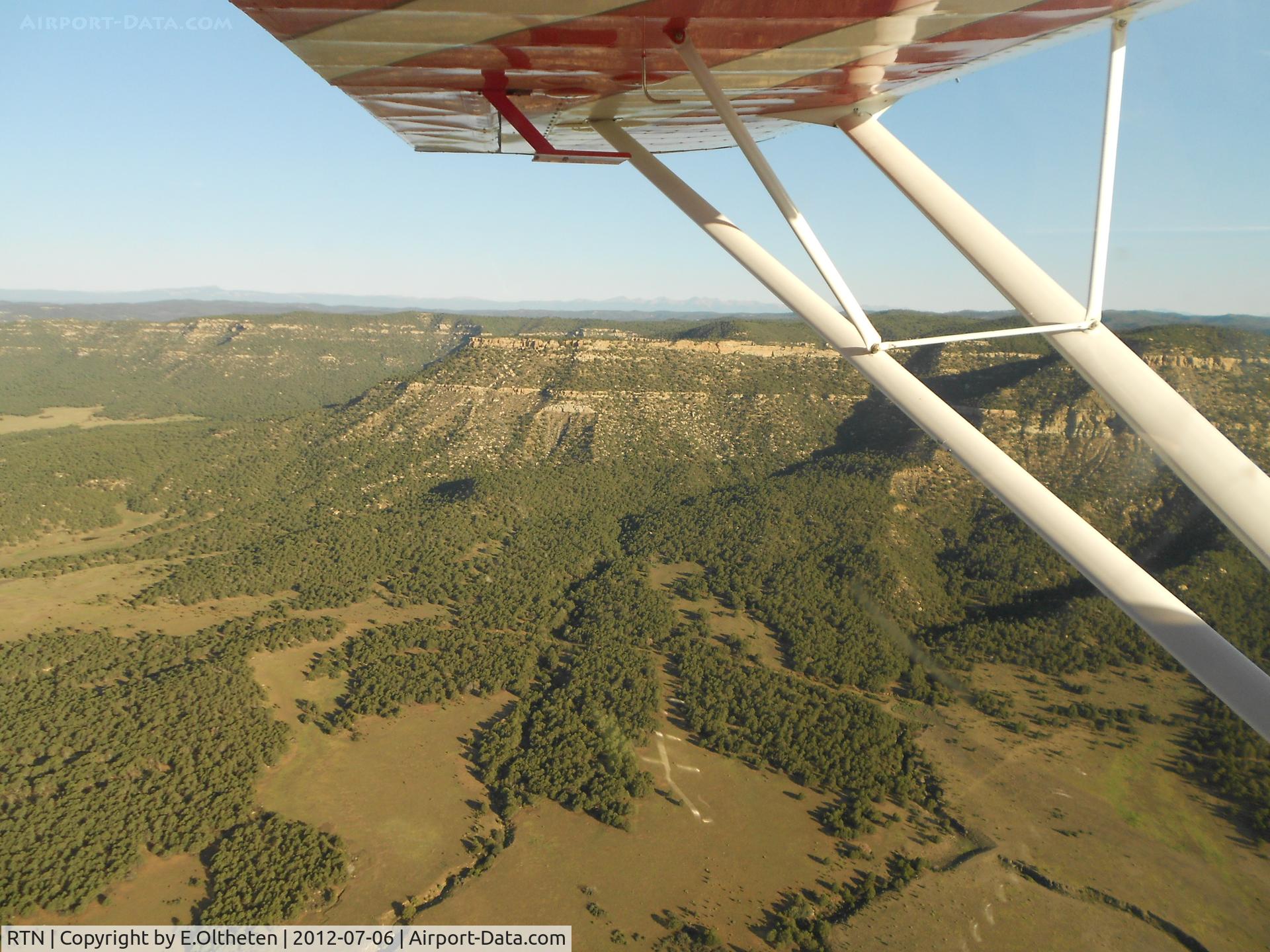 Raton Muni/crews Field Airport (RTN) - View of the mountains just to the west of Raton Municipal Airport