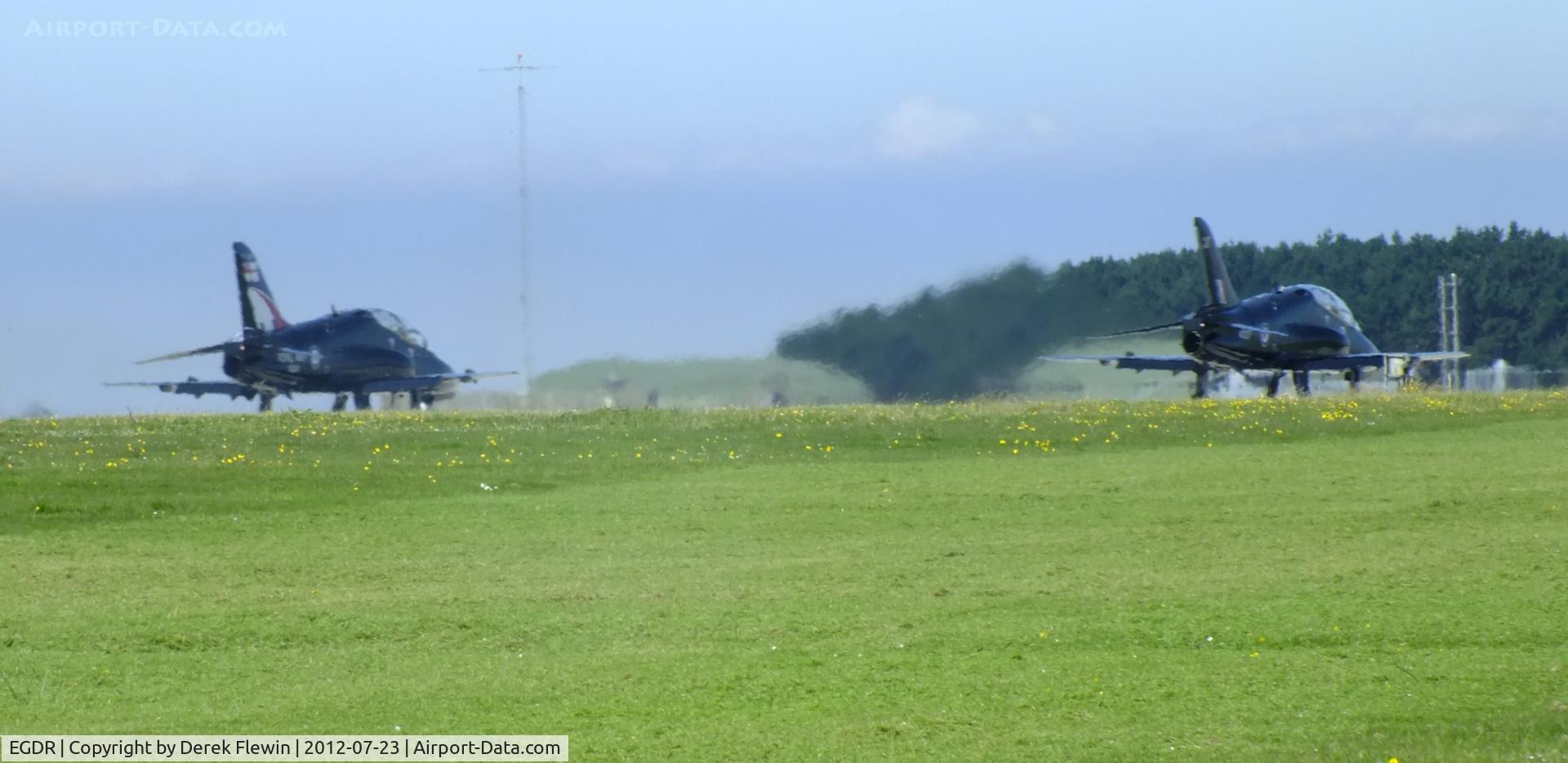 RNAS Culdrose Airport, Helston, England United Kingdom (EGDR) - Rolling.