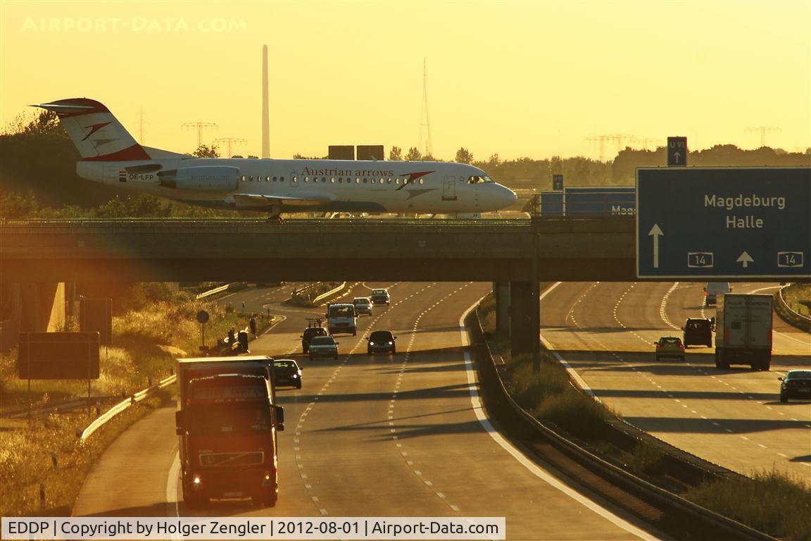 Leipzig/Halle Airport, Leipzig/Halle Germany (EDDP) - Outbound traffic on taxiway W1.....