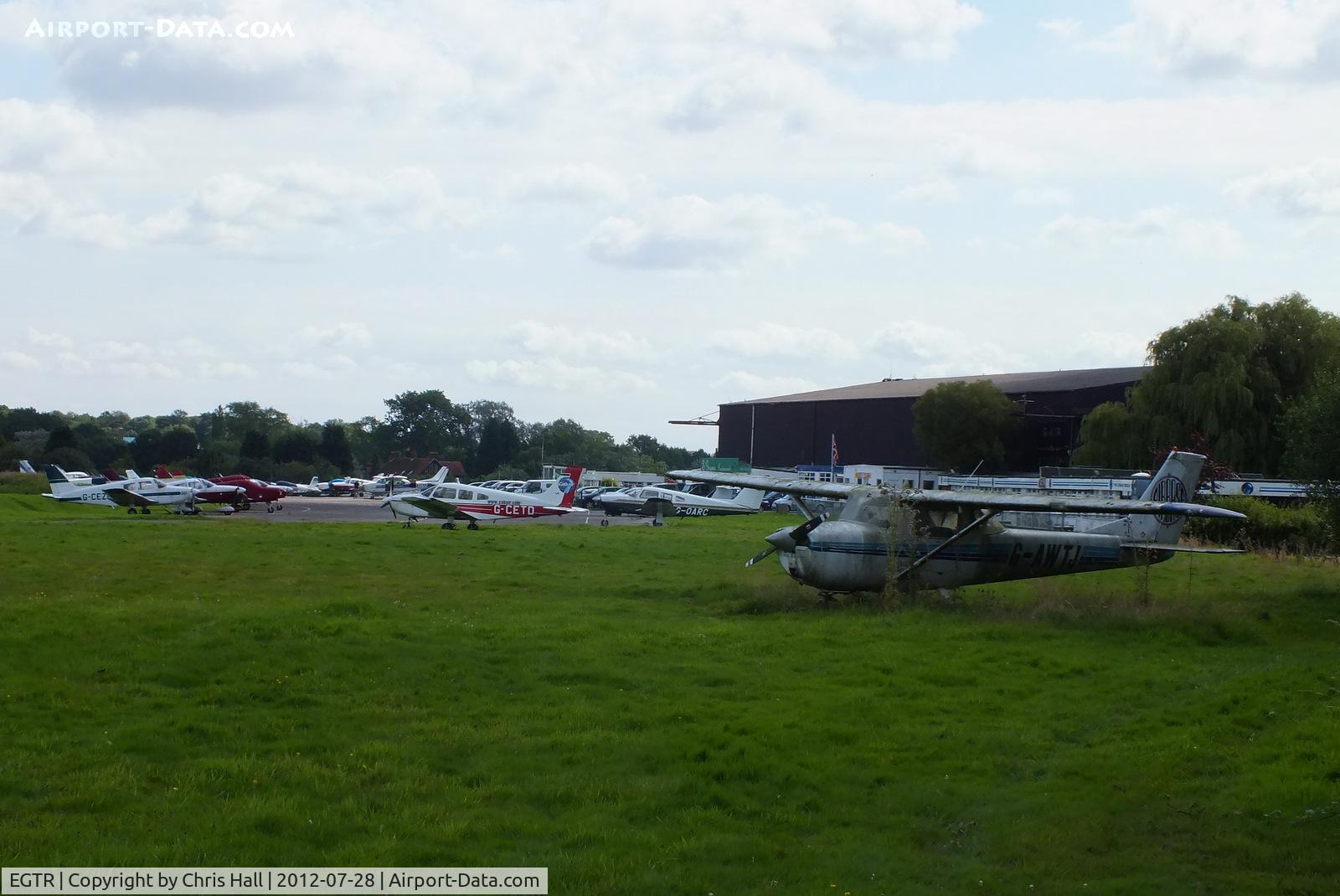 Elstree Airfield Airport, Watford, England United Kingdom (EGTR) - The top half of Elstree Airfield