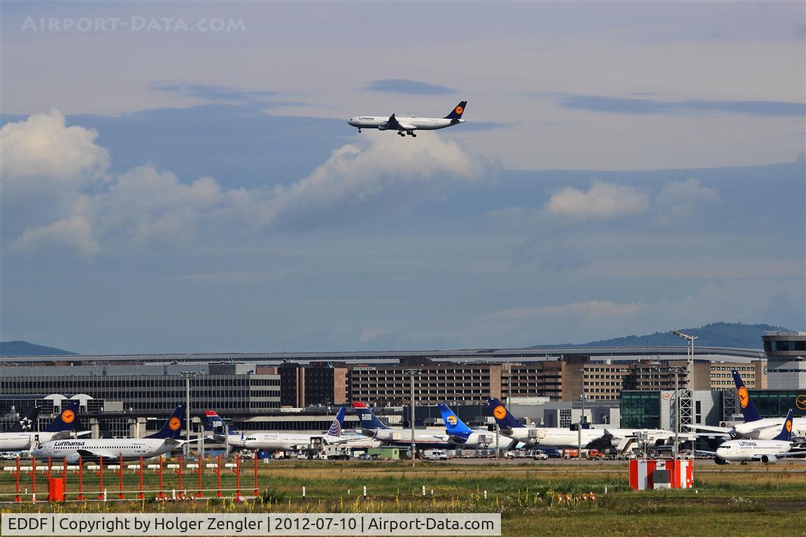 Frankfurt International Airport, Frankfurt am Main Germany (EDDF) - Northern view over FRA....