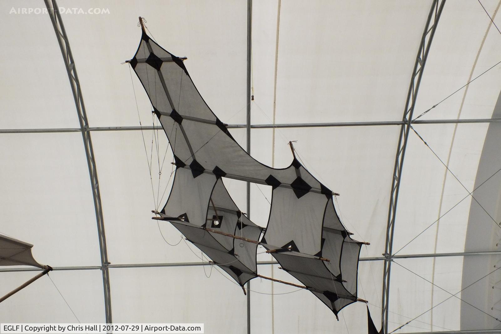 Farnborough Airfield Airport, Farnborough, England United Kingdom (EGLF) - Modern replica of a Cody Kite built in 1998