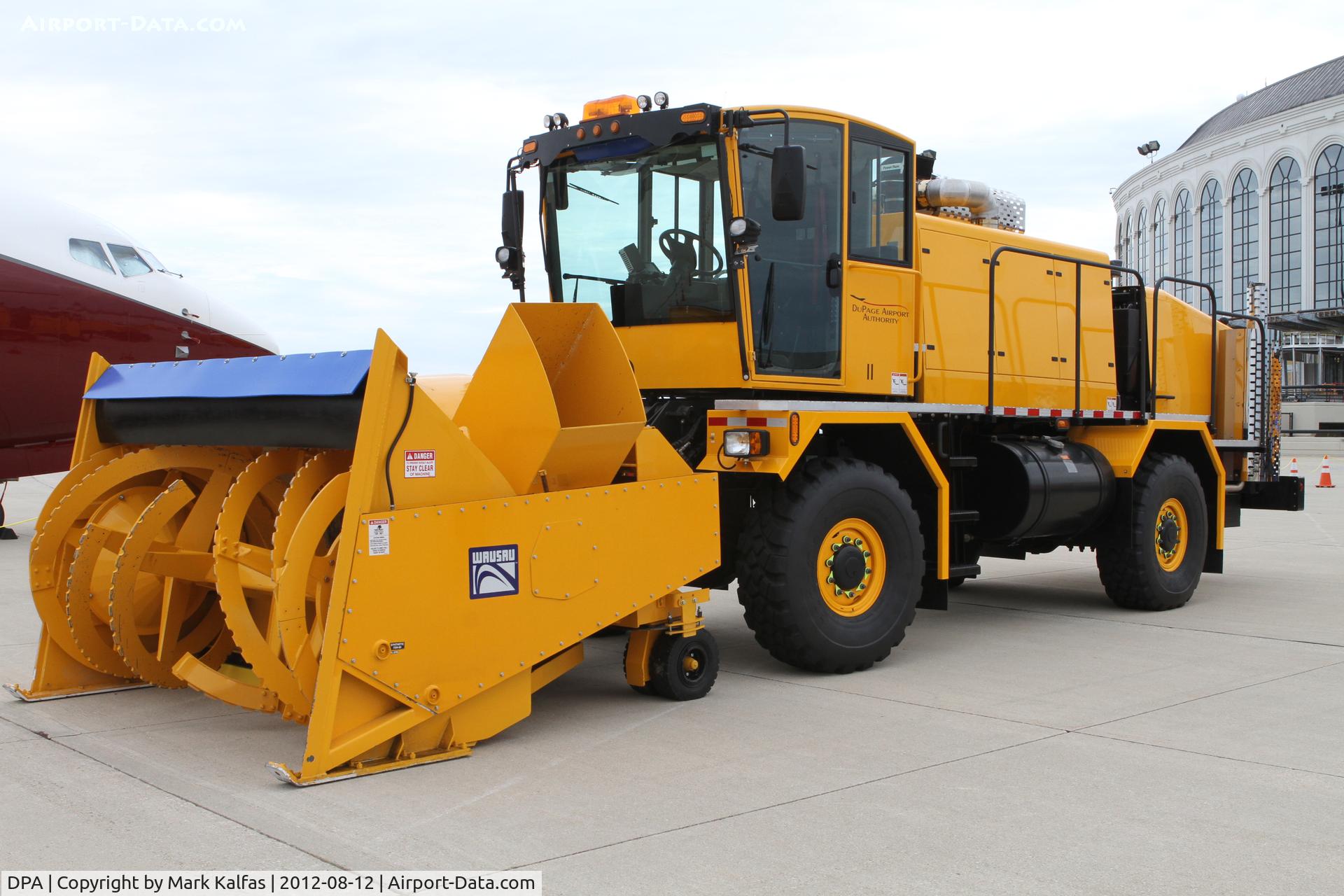 Dupage Airport (DPA) - New Removal Equipment at Community Days.