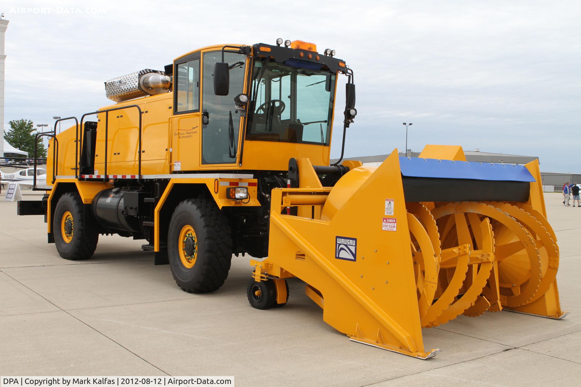 Dupage Airport (DPA) - New Removal Equipment at Community Days.