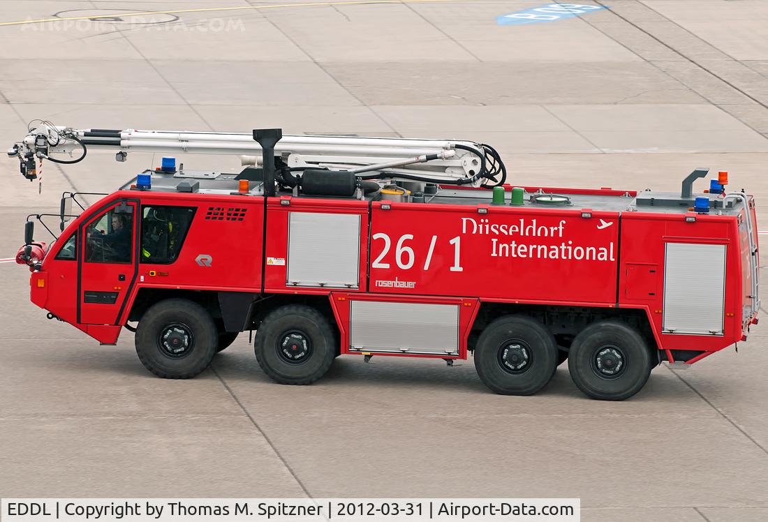 Düsseldorf International Airport, Düsseldorf Germany (EDDL) - Florian Airport 00-26-1 WF Flughafen Düsseldorf GmbH