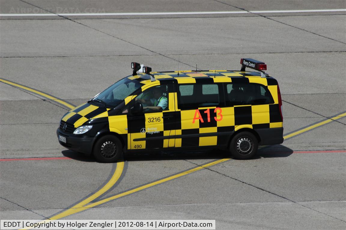 Tegel International Airport (closing in 2011), Berlin Germany (EDDT) - RCV A 13 on duty.....
