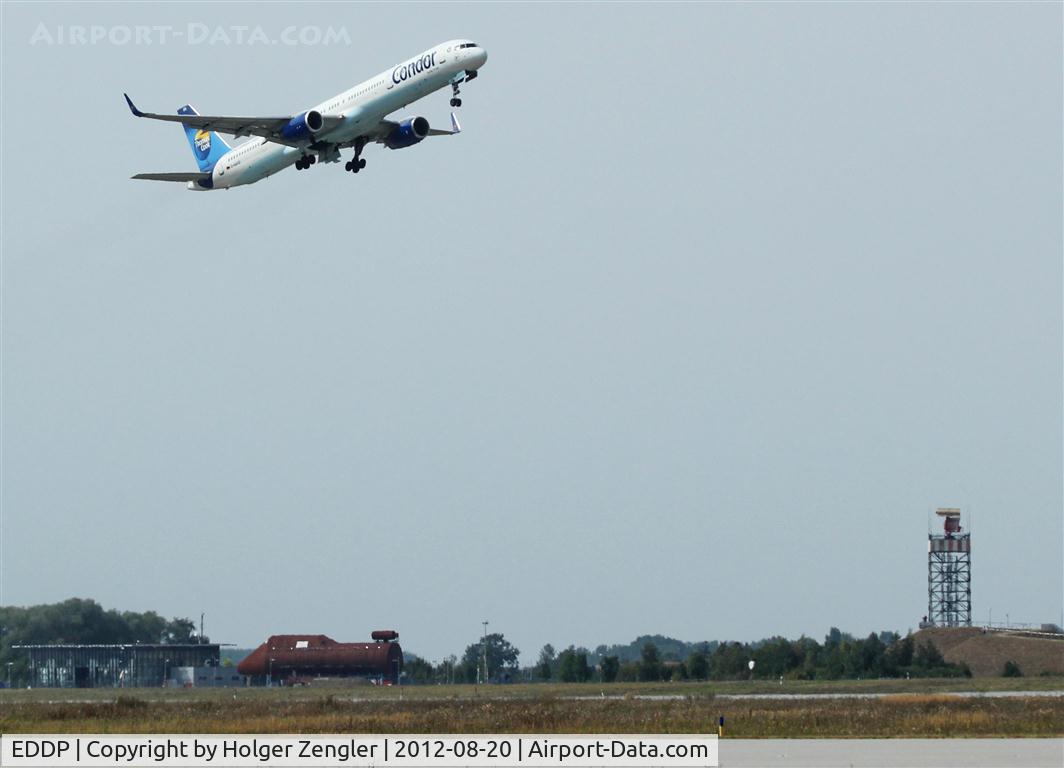 Leipzig/Halle Airport, Leipzig/Halle Germany (EDDP) - Departure on rwy 08L ....