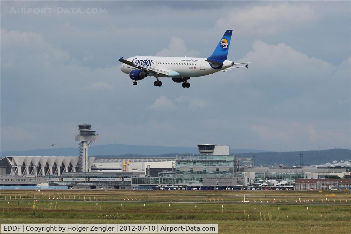 Frankfurt International Airport, Frankfurt am Main Germany (EDDF) - Did you notice the helicopter left from the tower?