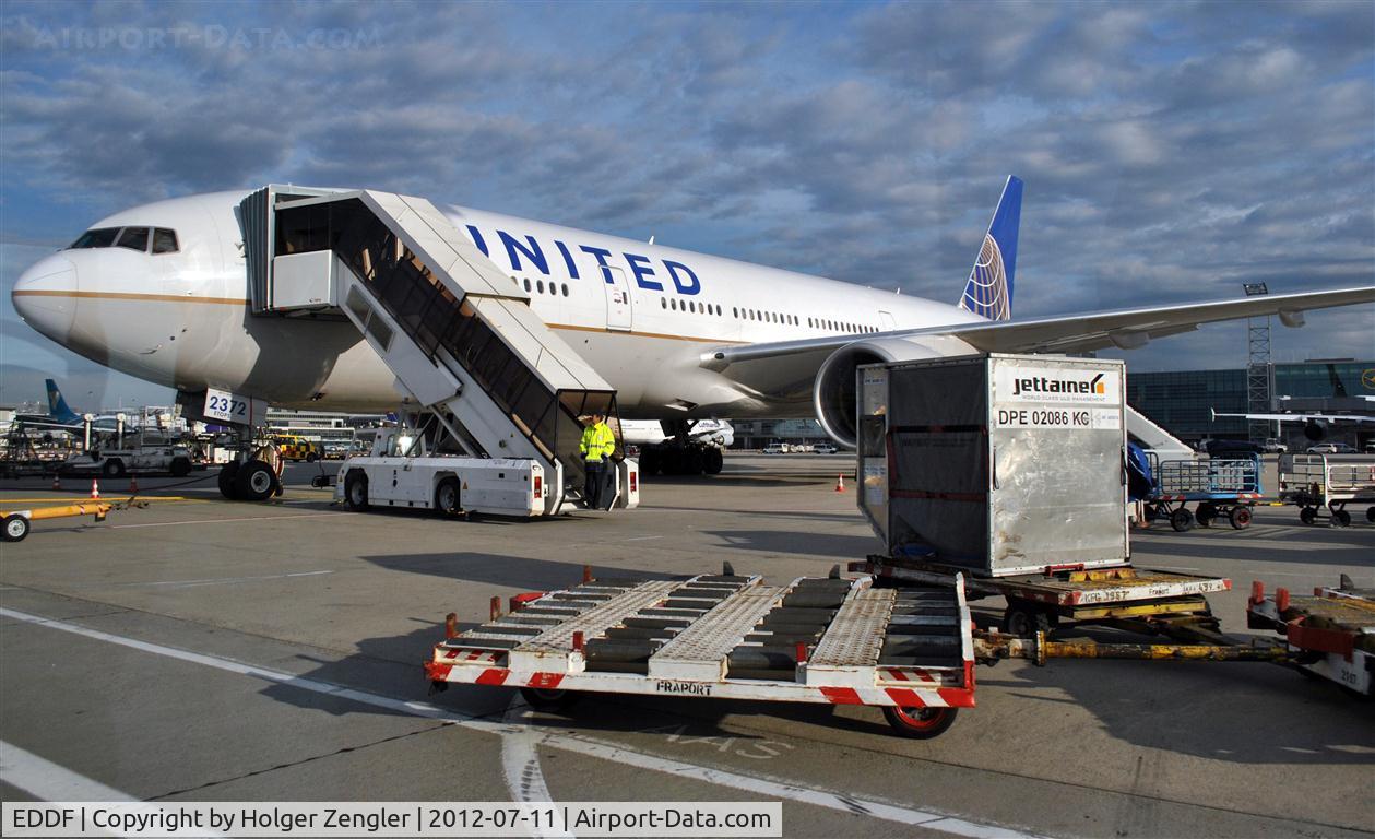 Frankfurt International Airport, Frankfurt am Main Germany (EDDF) - Morning view from airport bus.... 