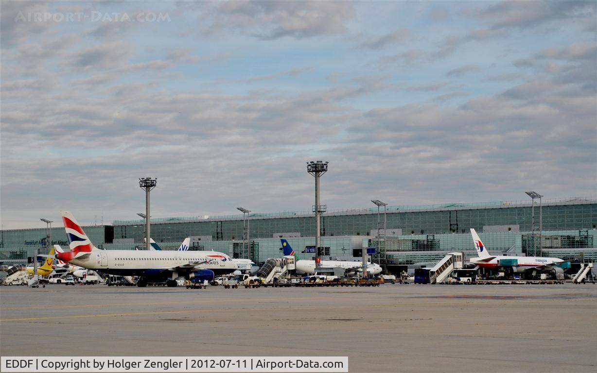 Frankfurt International Airport, Frankfurt am Main Germany (EDDF) - Apron on front of terminal 2.