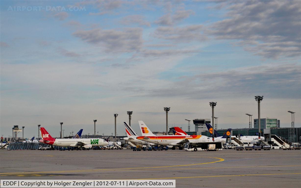 Frankfurt International Airport, Frankfurt am Main Germany (EDDF) - Apron in front of terminal 2.