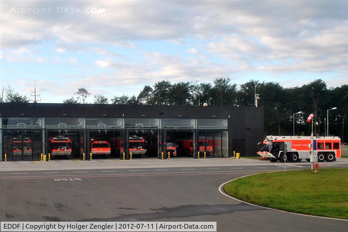 Frankfurt International Airport, Frankfurt am Main Germany (EDDF) - Fire station at taxiway from new rwy 25R....