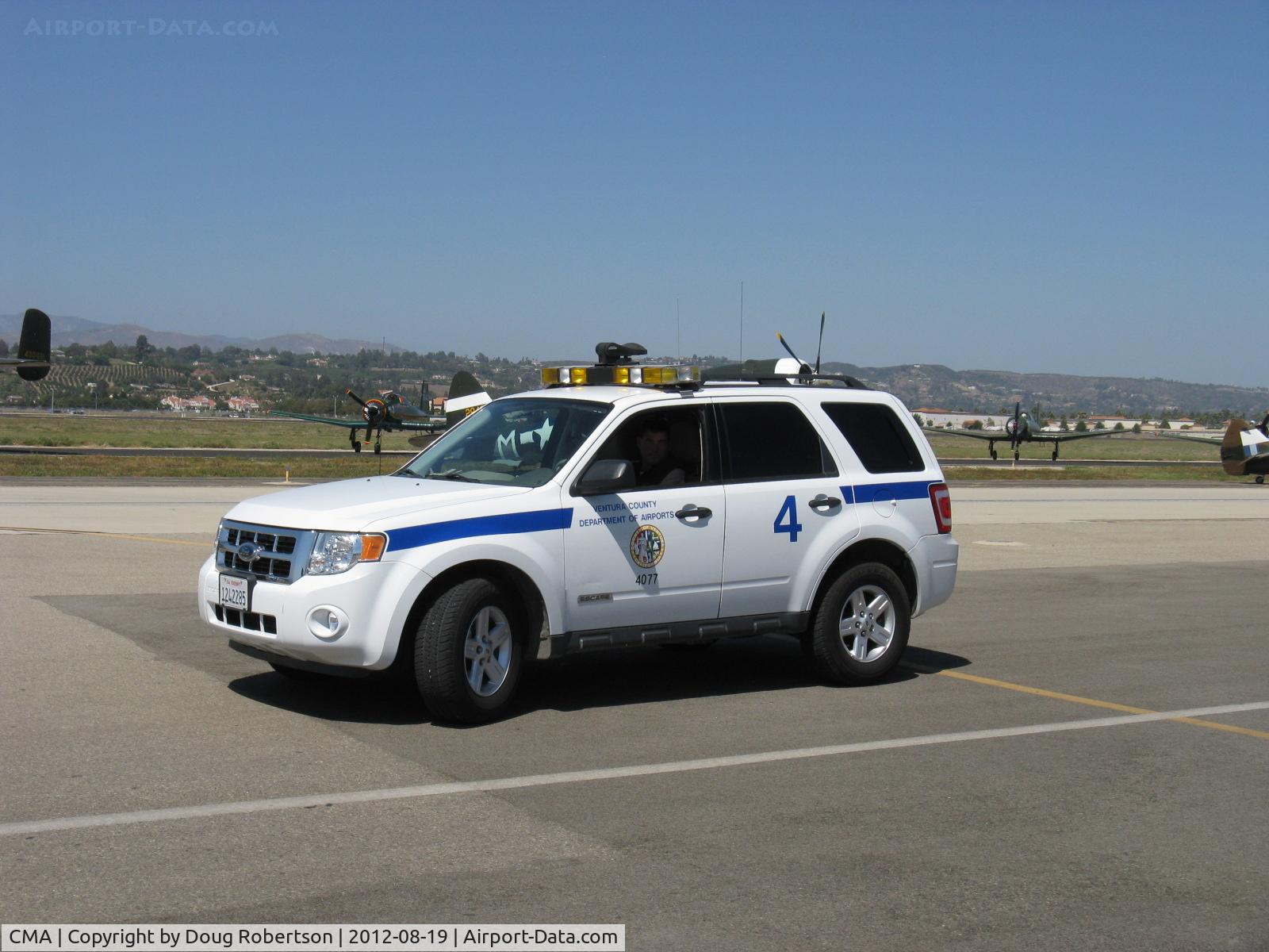 Camarillo Airport (CMA) - Airport Patrol of Flight Line during Wings Over Camarillo Airshow