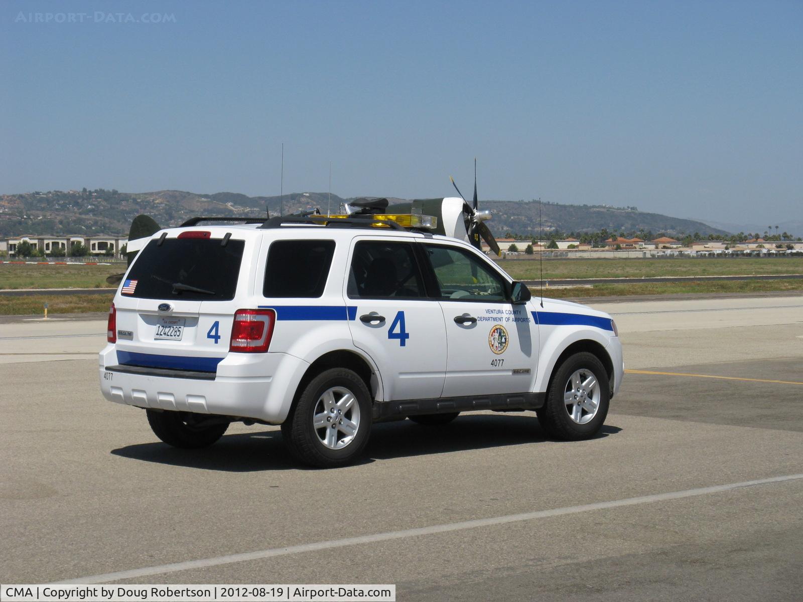 Camarillo Airport (CMA) - Airport Patrol of Flight Line during Wings Over Camarillo Airshow