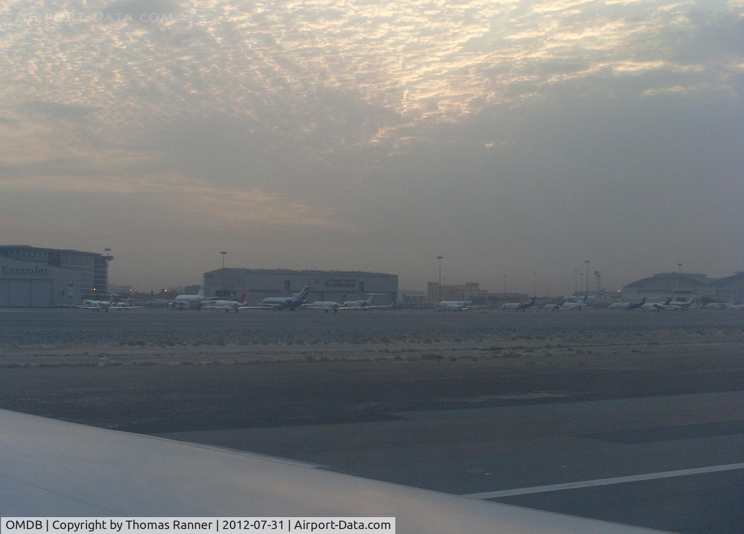 Dubai International Airport, Dubai United Arab Emirates (OMDB) - General Aviation at Dubai