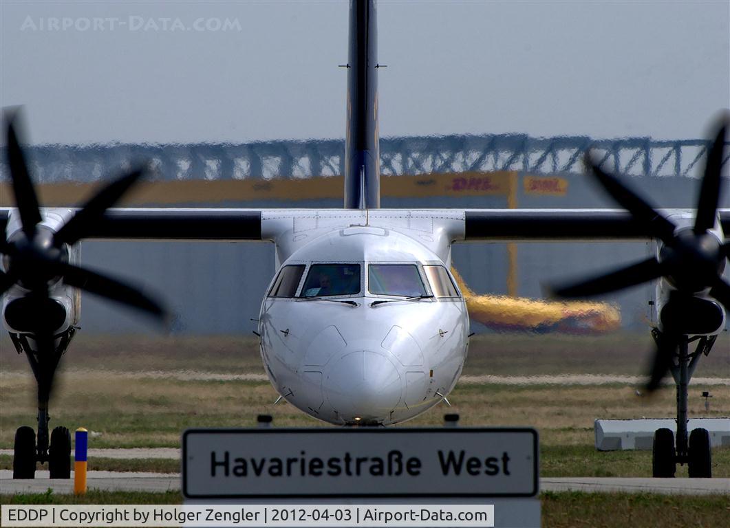 Leipzig/Halle Airport, Leipzig/Halle Germany (EDDP) - Just the point where apron 1 meets taxiway W1.....
