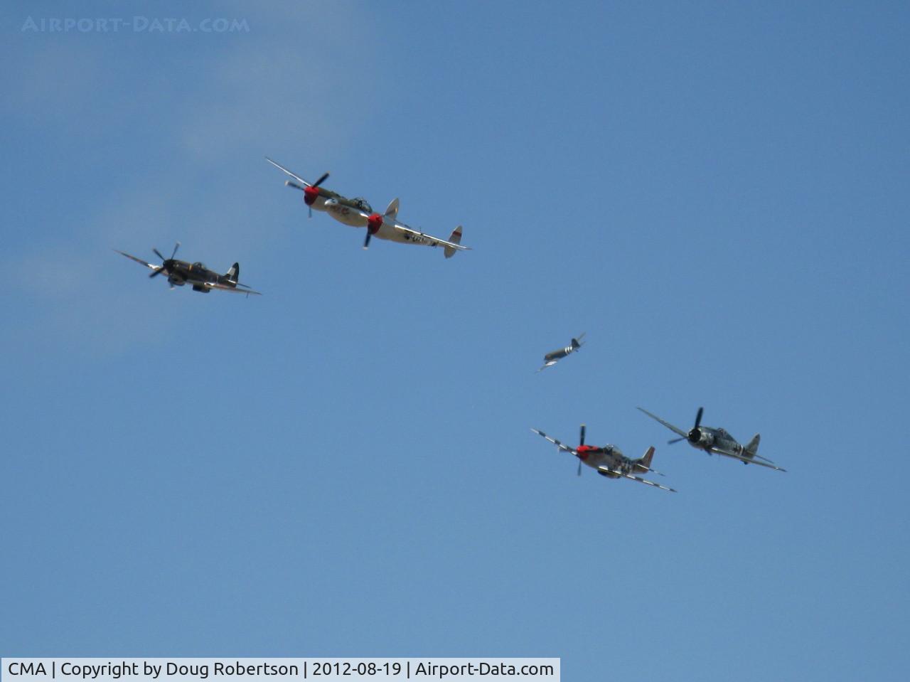 Camarillo Airport (CMA) - Formation overflight 26