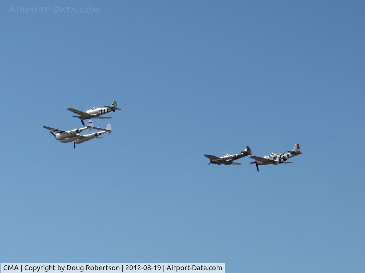 Camarillo Airport (CMA) - Formation overflight 26