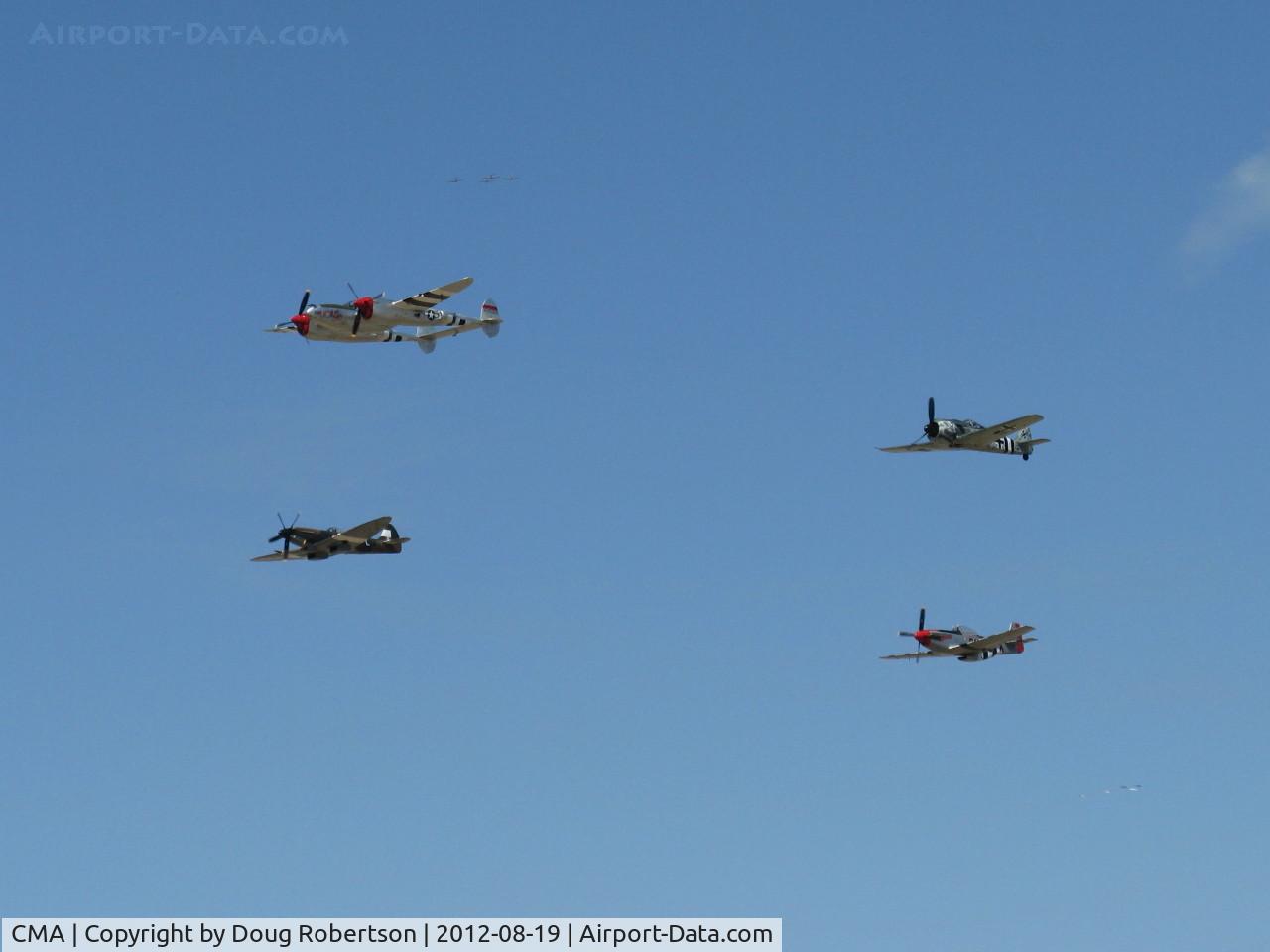 Camarillo Airport (CMA) - Formation overflight 26