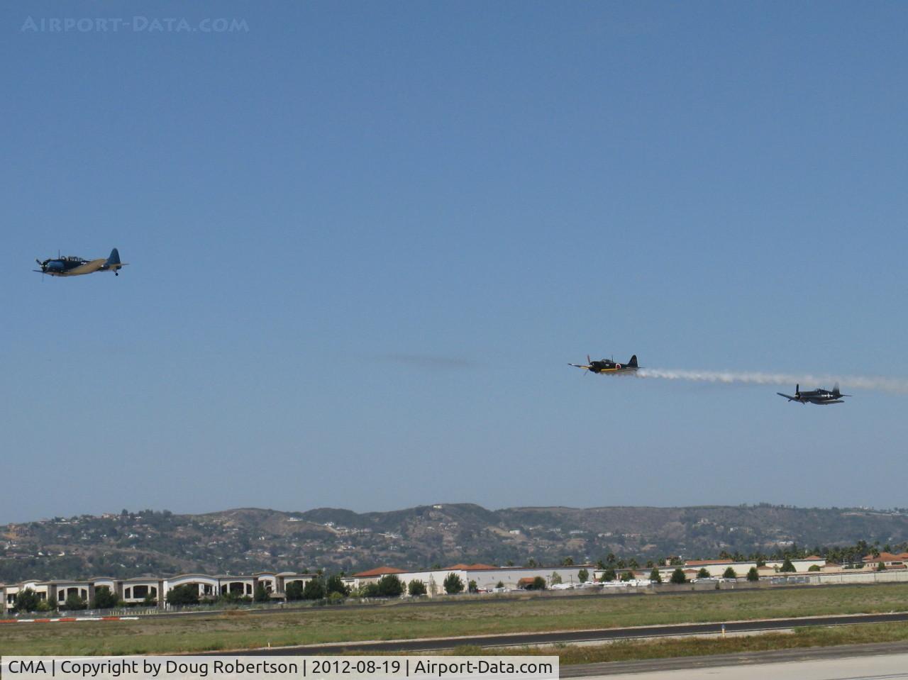 Camarillo Airport (CMA) - Formation overflight 26