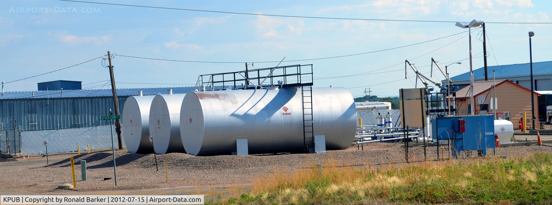 Pueblo Memorial Airport (PUB) - POL tanks