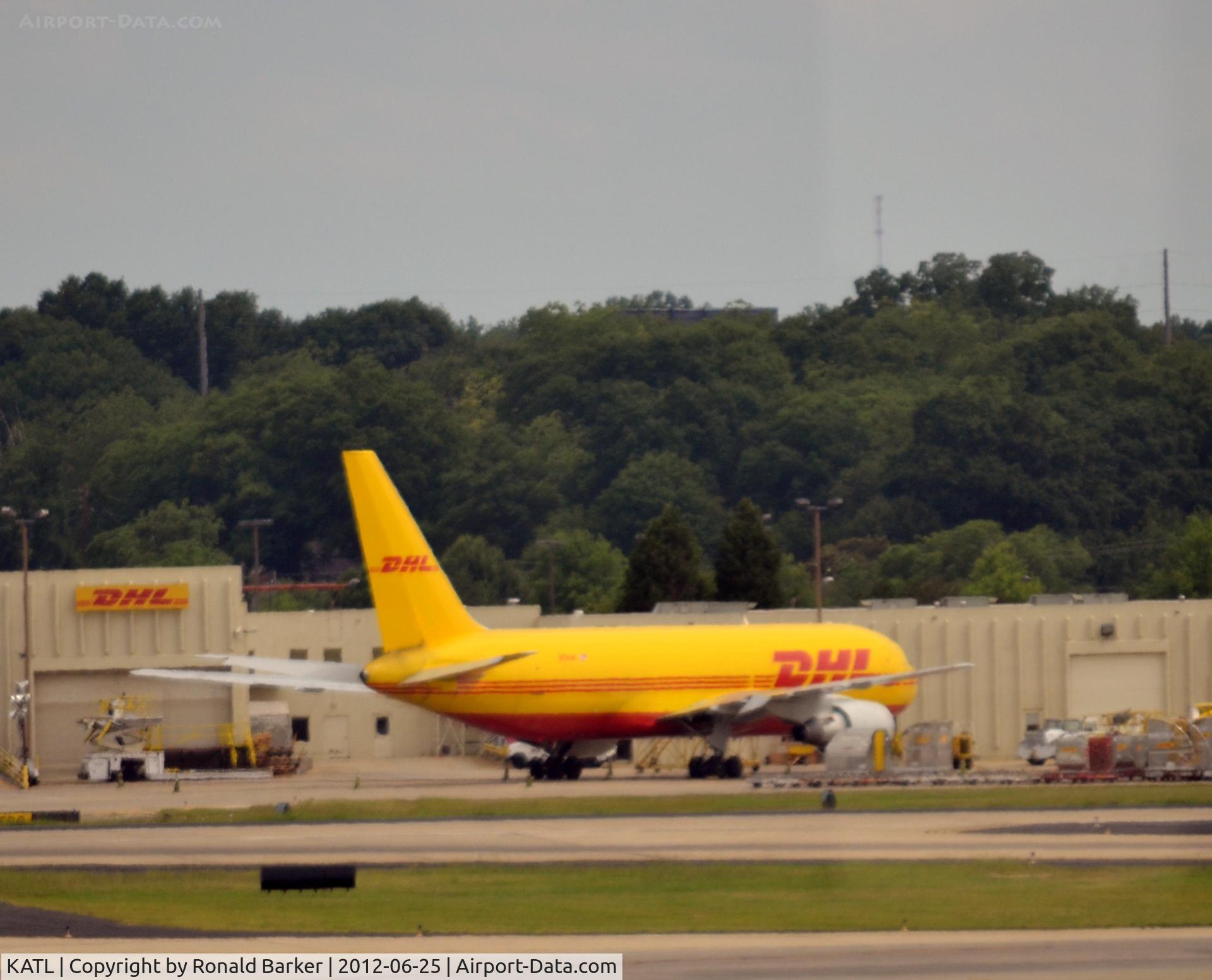 Hartsfield - Jackson Atlanta International Airport (ATL) - DHL freighter ATL