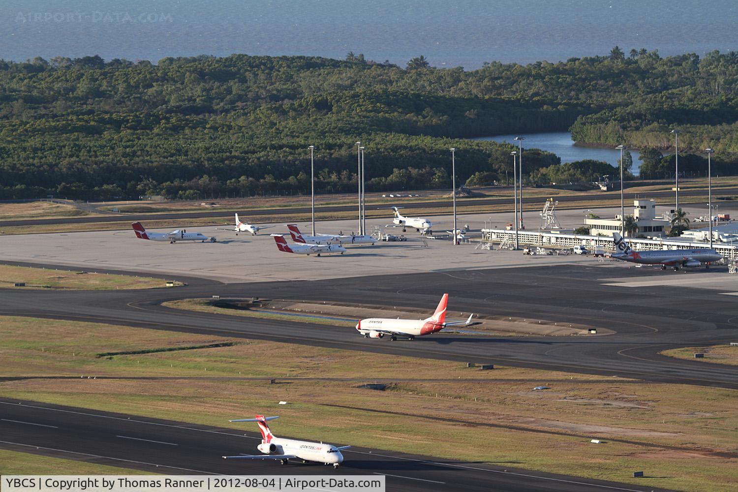 Cairns International Airport, Cairns, Queensland Australia (YBCS) - busy Domestic Terminal