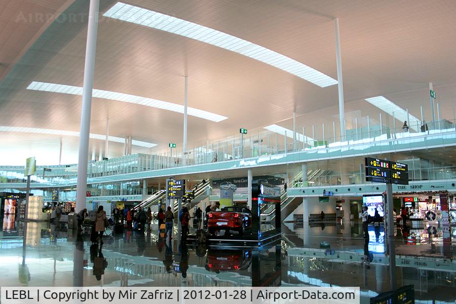 Barcelona International Airport, Barcelona Spain (LEBL) - The Sky Centre, new Barcelona Airport T1. Designed by Ricardo Bofill.