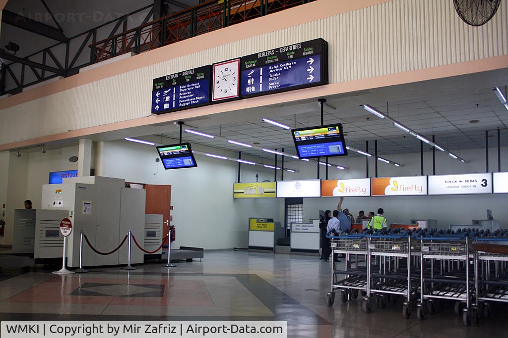 Sultan Azlan Shah Airport, Ipoh, Perak Malaysia (WMKI) - Check-in area, Ipoh Airport.