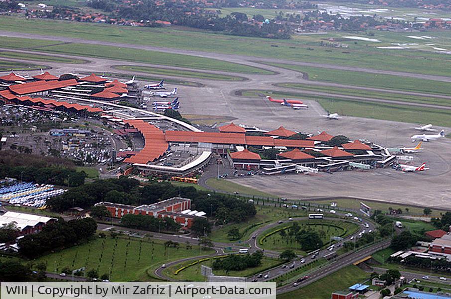 Soekarno-Hatta International Airport, Cengkareng, Banten (near Jakarta) Indonesia (WIII) - Soekarno-Hatta International Airport, Terminal 1. Airborne from Runway 25R, CGK to KUL