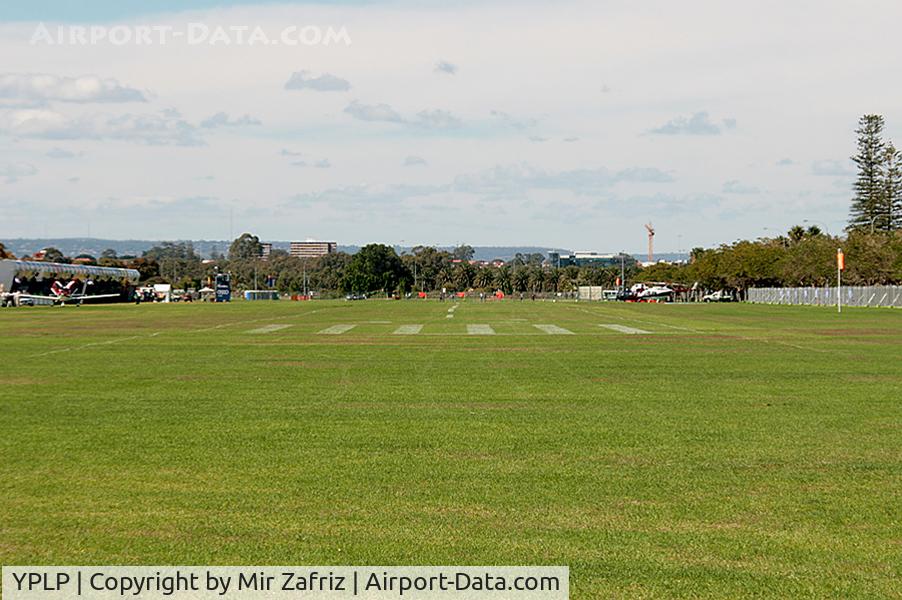 YPLP Airport - Runway 11-29. Langley Park Airfield, Perth City Western Australia