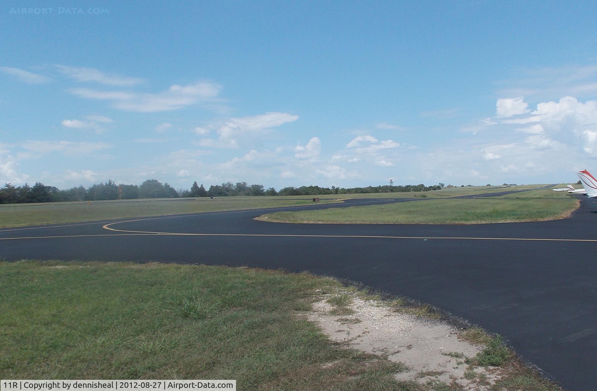 Brenham Municipal Airport (11R) - RUNWAY AT BRENHAM AIRPORT
