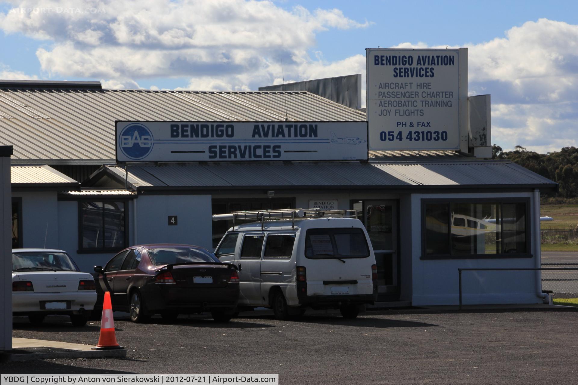 Bendigo Airport, Bendigo, Victoria Australia (YBDG) - Bendigo Aviation Services at Bendigo Airport