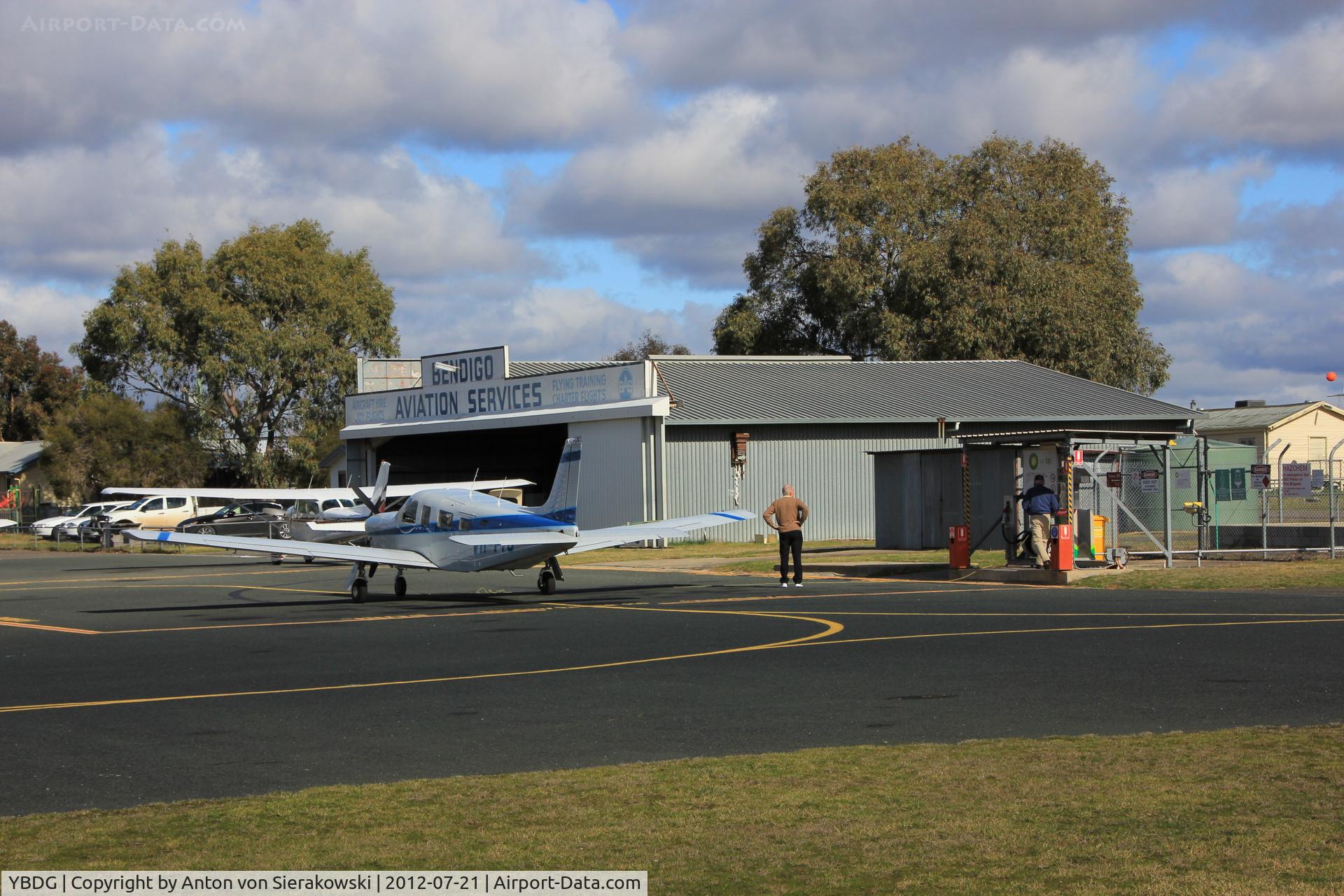 Bendigo Airport, Bendigo, Victoria Australia (YBDG) - Bendigo Aviation Services at Bendigo Airport