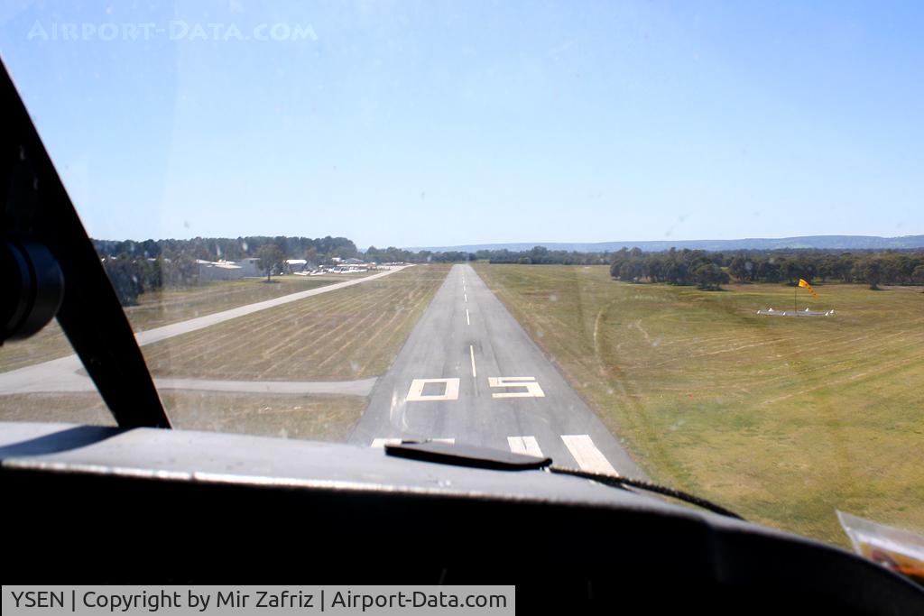 YSEN Airport - Landing runway 05, Serpentine Airfield, Western Australia
