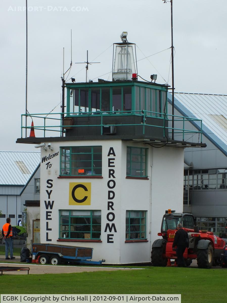 Sywell Aerodrome Airport, Northampton, England United Kingdom (EGBK) - Sywell Tower, where the staff did an excellent job dealing with nearly 3000 movements during the LAA Rally 