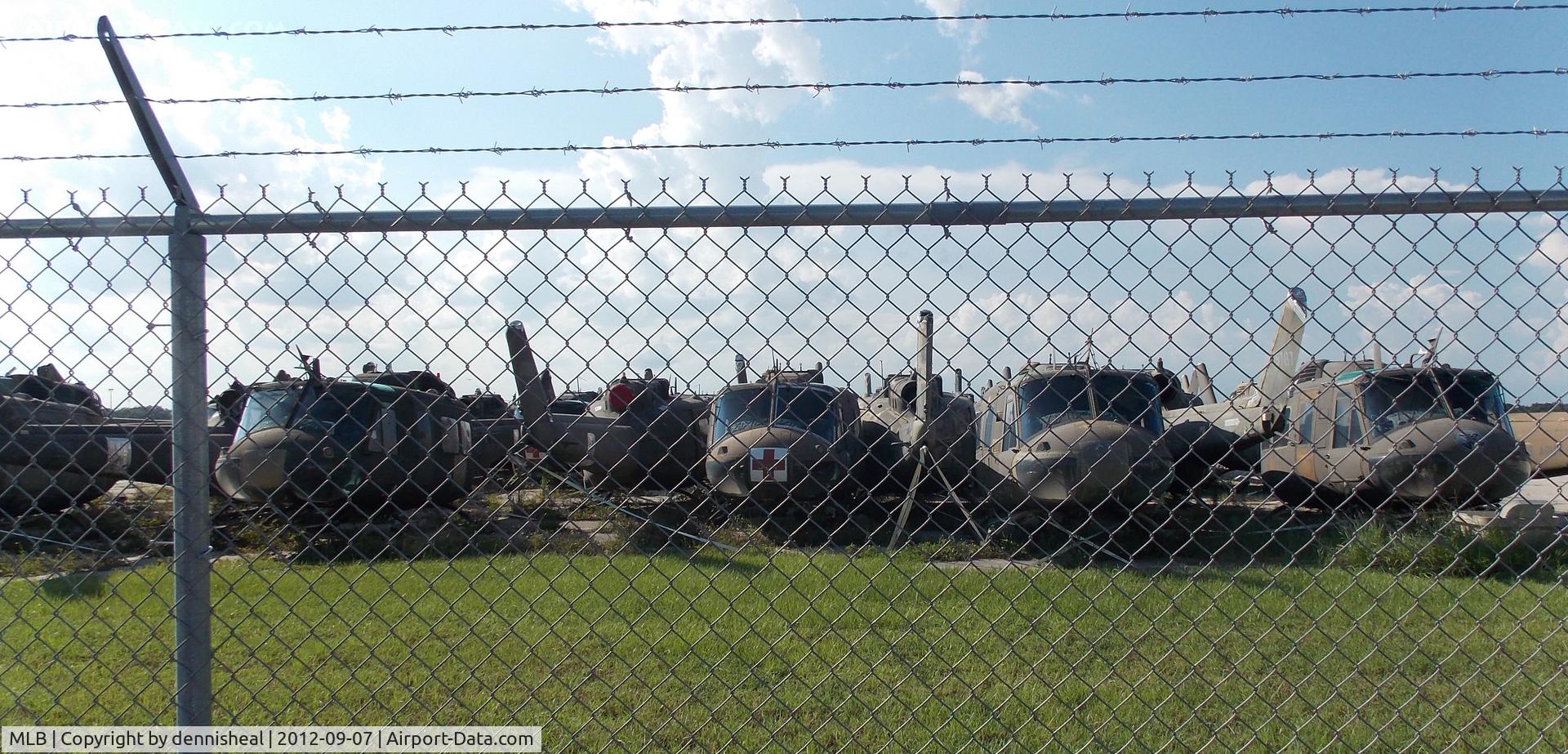 Melbourne International Airport (MLB) - AIRPORT HAS A LARGE BONE YARD OF MASH HELICOPTERS