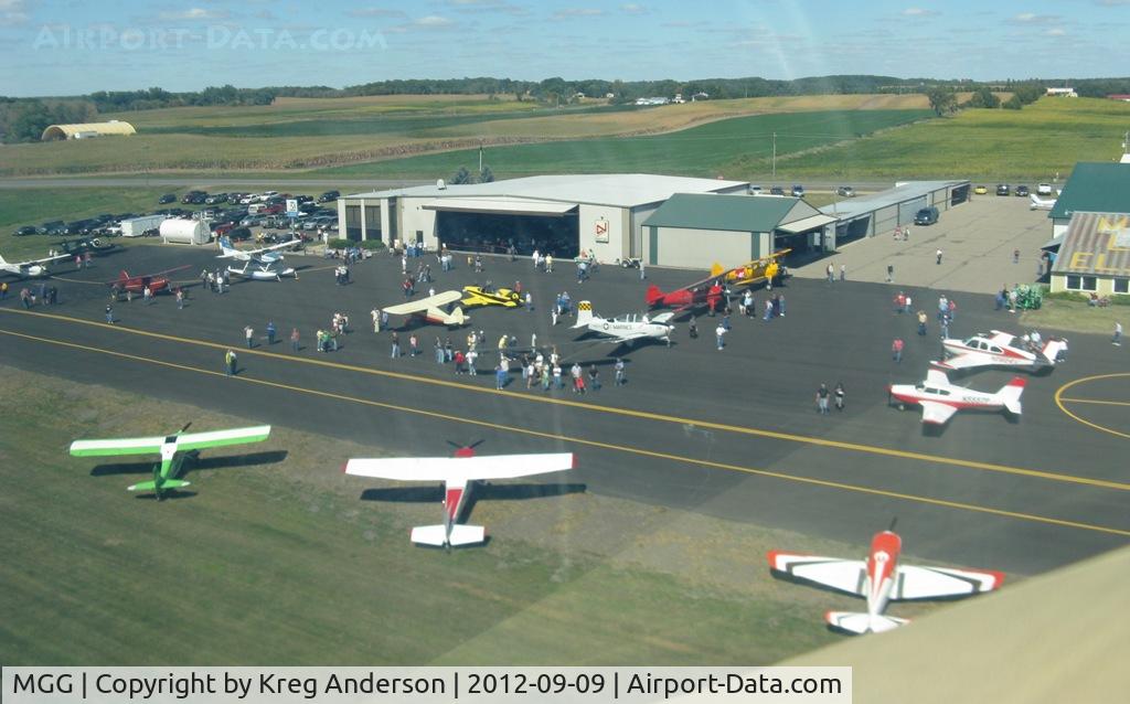 Maple Lake Municipal Airport (MGG) - Departing the 2012 Maple Lake Fly-in