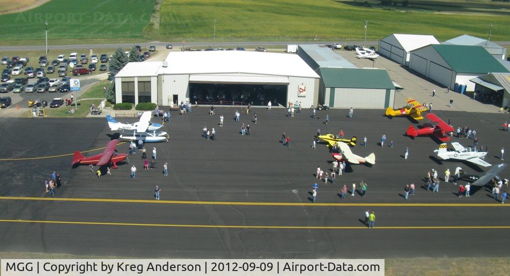 Maple Lake Municipal Airport (MGG) - Departing the 2012 Maple Lake Fly-in