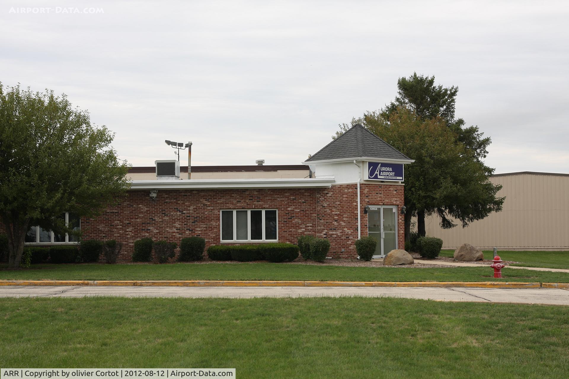 Aurora Municipal Airport (ARR) - administration building