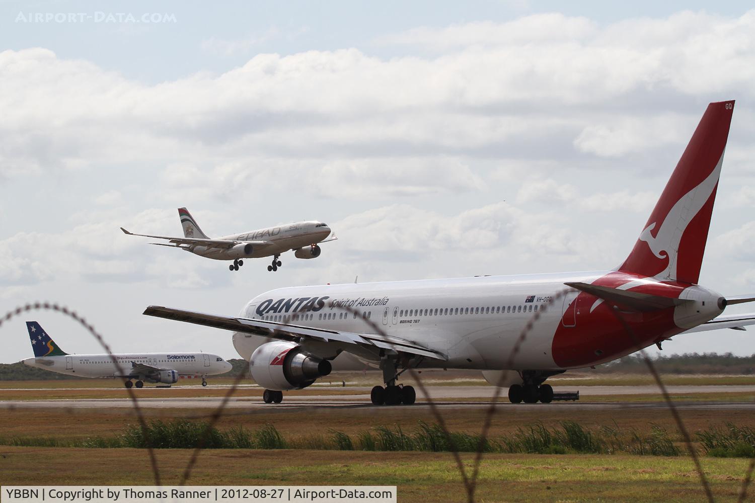 Brisbane International Airport, Brisbane, Queensland Australia (YBBN) - fences...