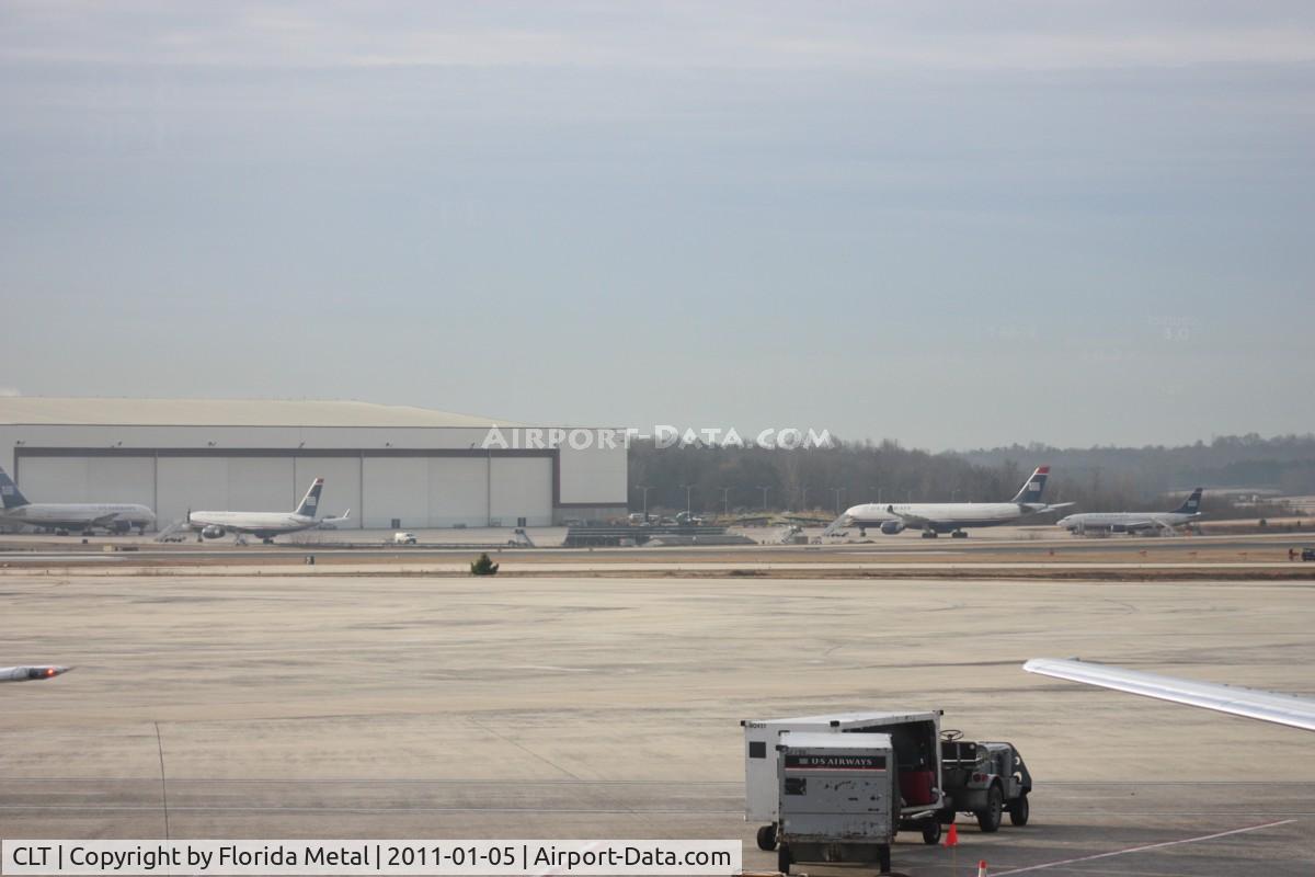 Charlotte/douglas International Airport (CLT) - US Airways Maintenance hangar at Charlotte