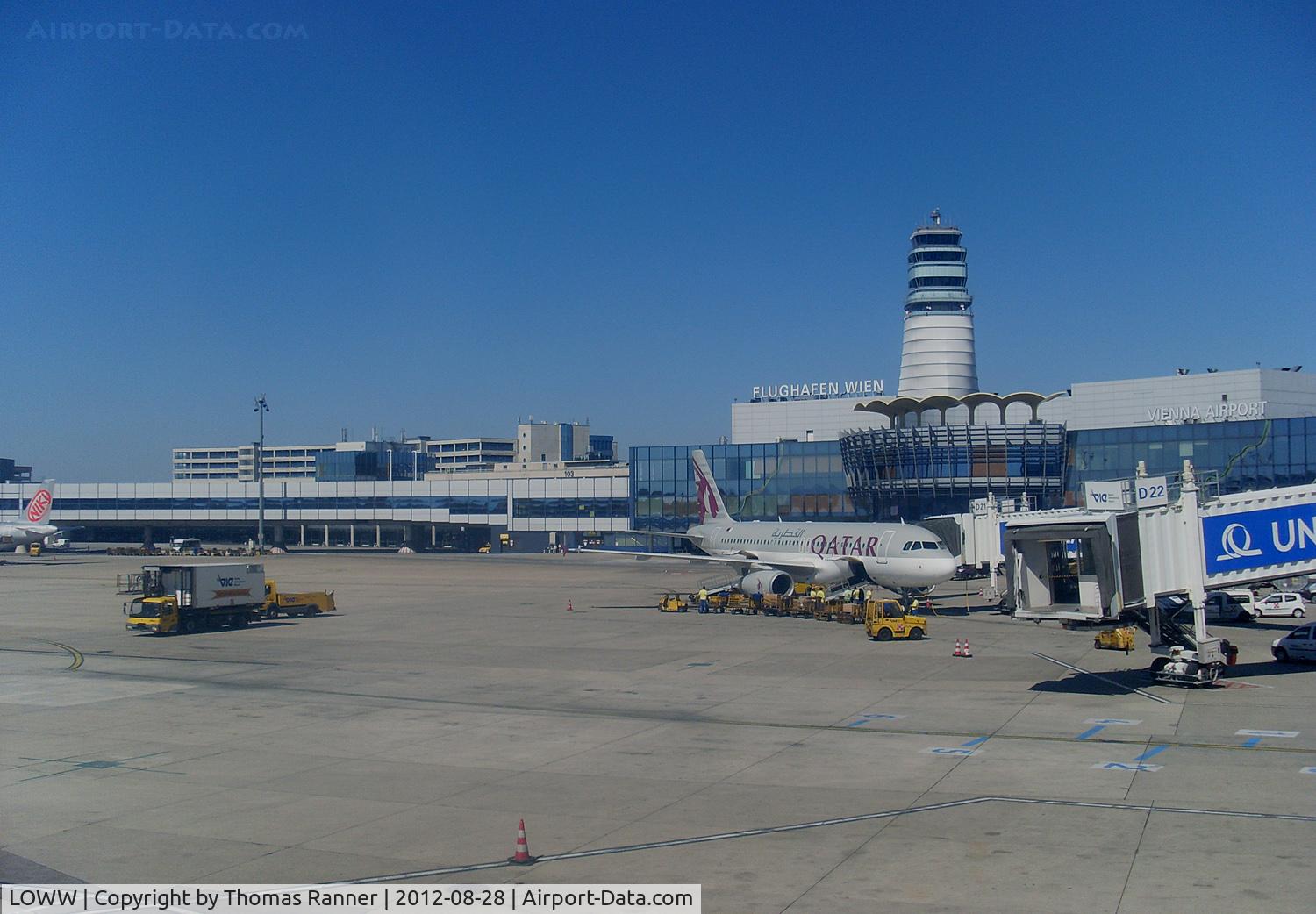 Vienna International Airport, Vienna Austria (LOWW) - Taken out of the Emirates B777 after arrival from Dubai.