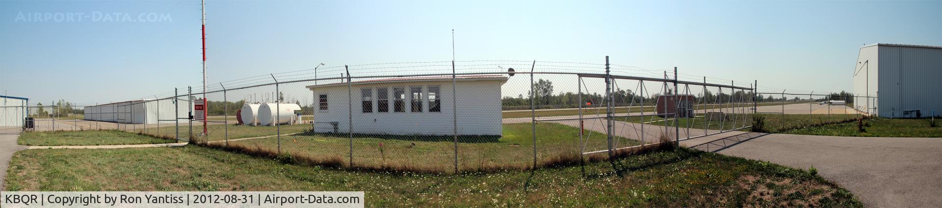 Buffalo-lancaster Regional Airport (BQR) - Panorama of KBQR from the parking lot