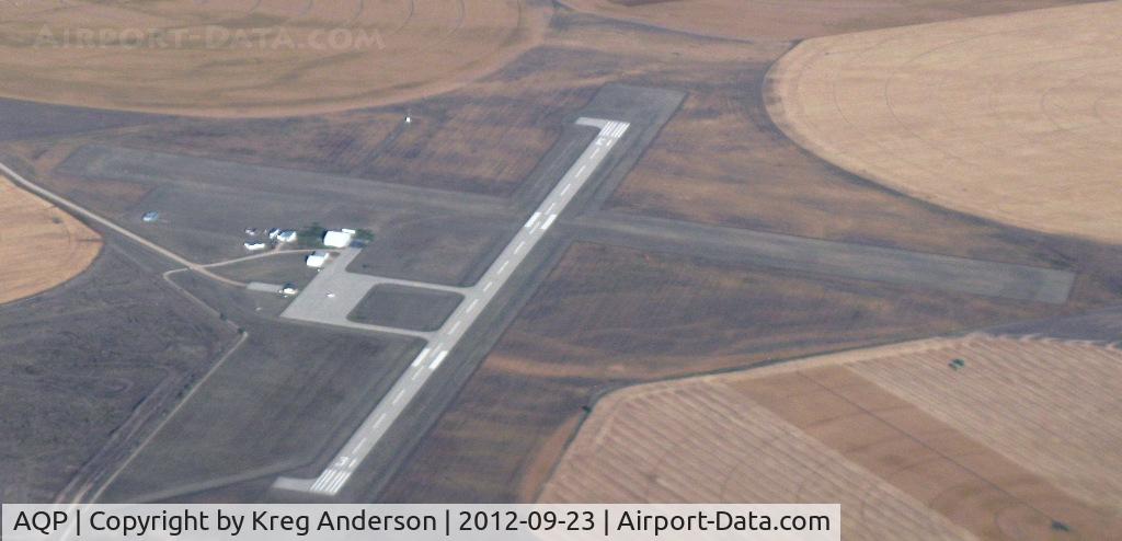Appleton Municipal Airport (AQP) - Appleton Municipal Airport in Appleton, MN from 6500 ft.